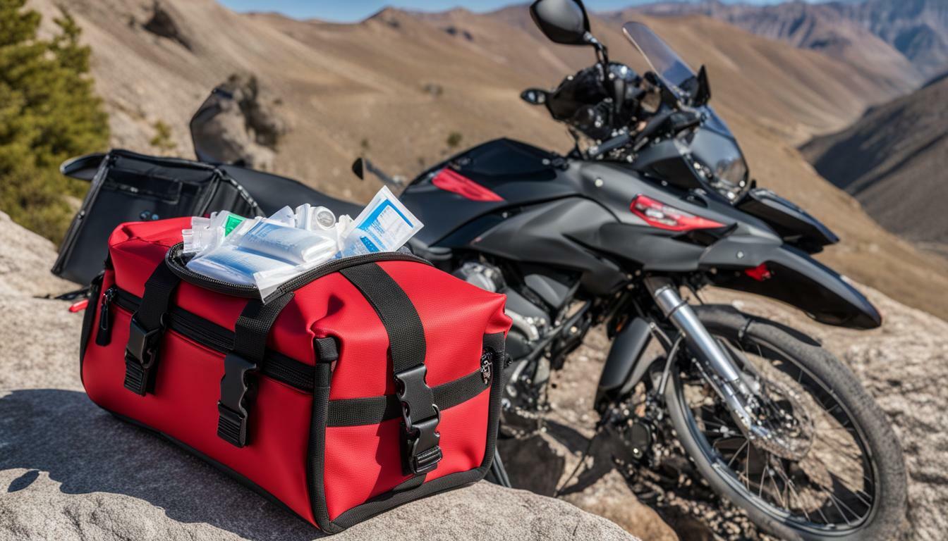 First Aid Kits for Motorcycle Road Trips: Health on Two Wheels