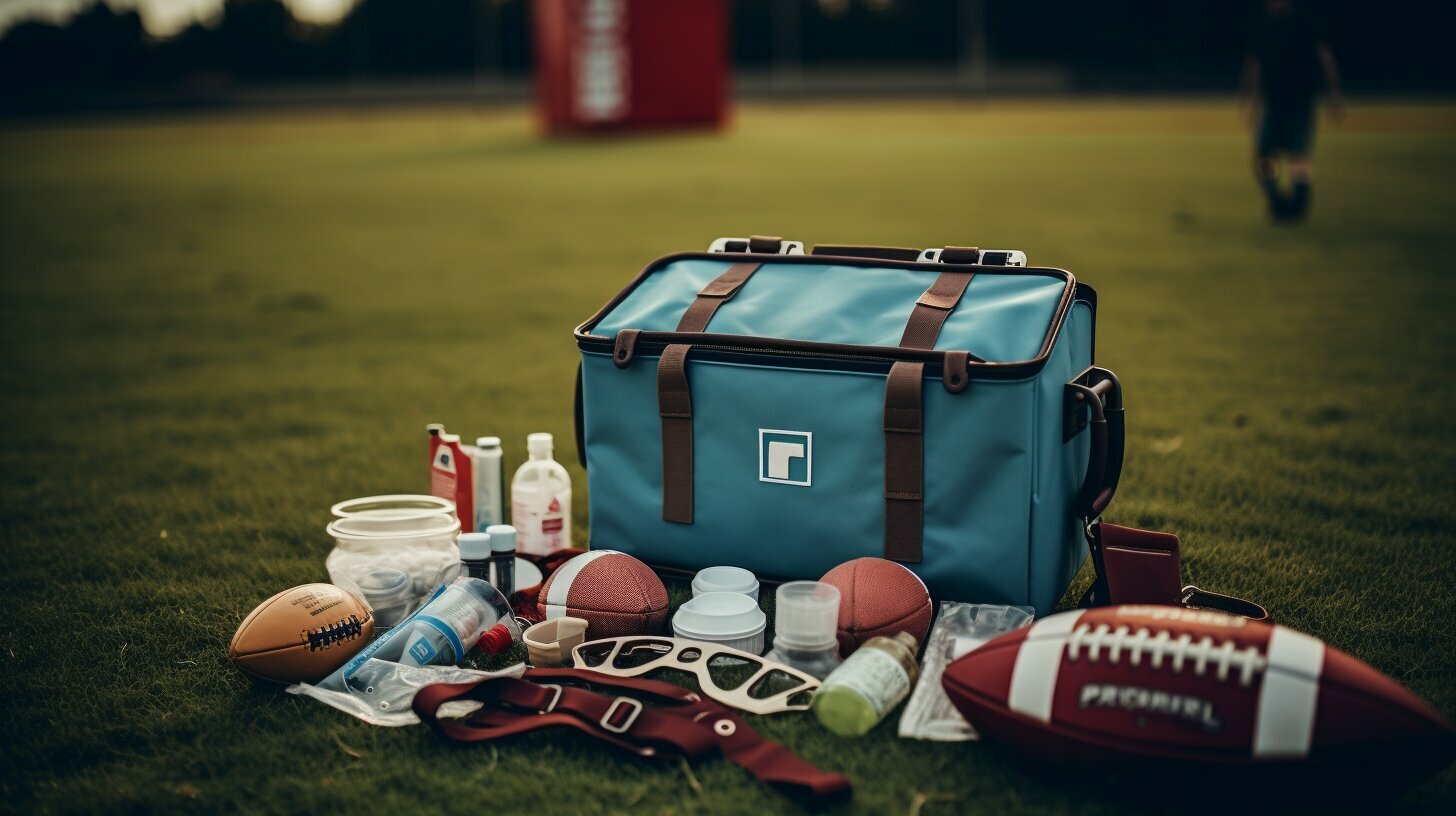 Addressing Common Football Injuries with a Well-Stocked First Aid Kit.