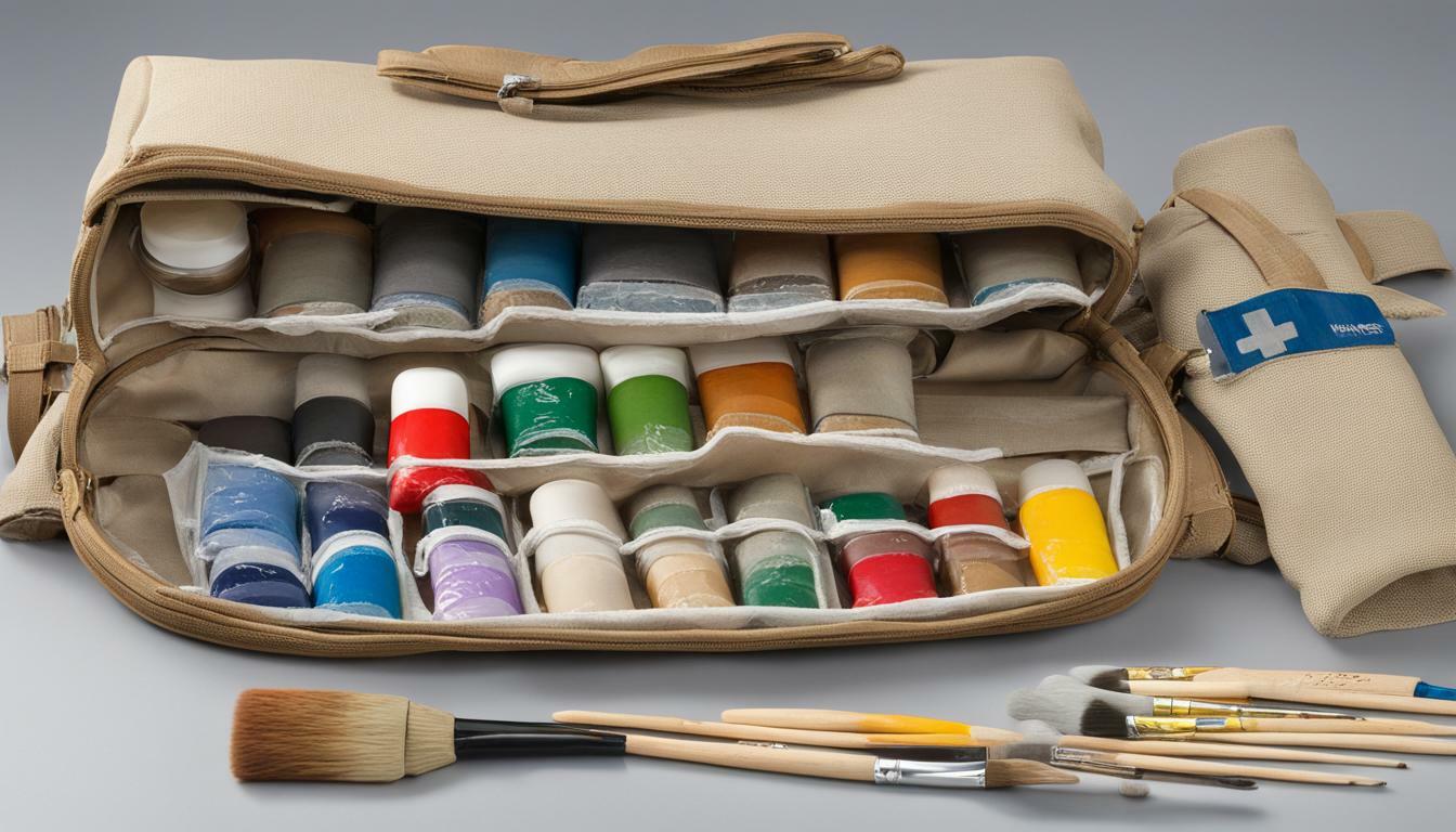 First Aid Kits for Landscape Art Retreats: Canvas and Color Preparedness