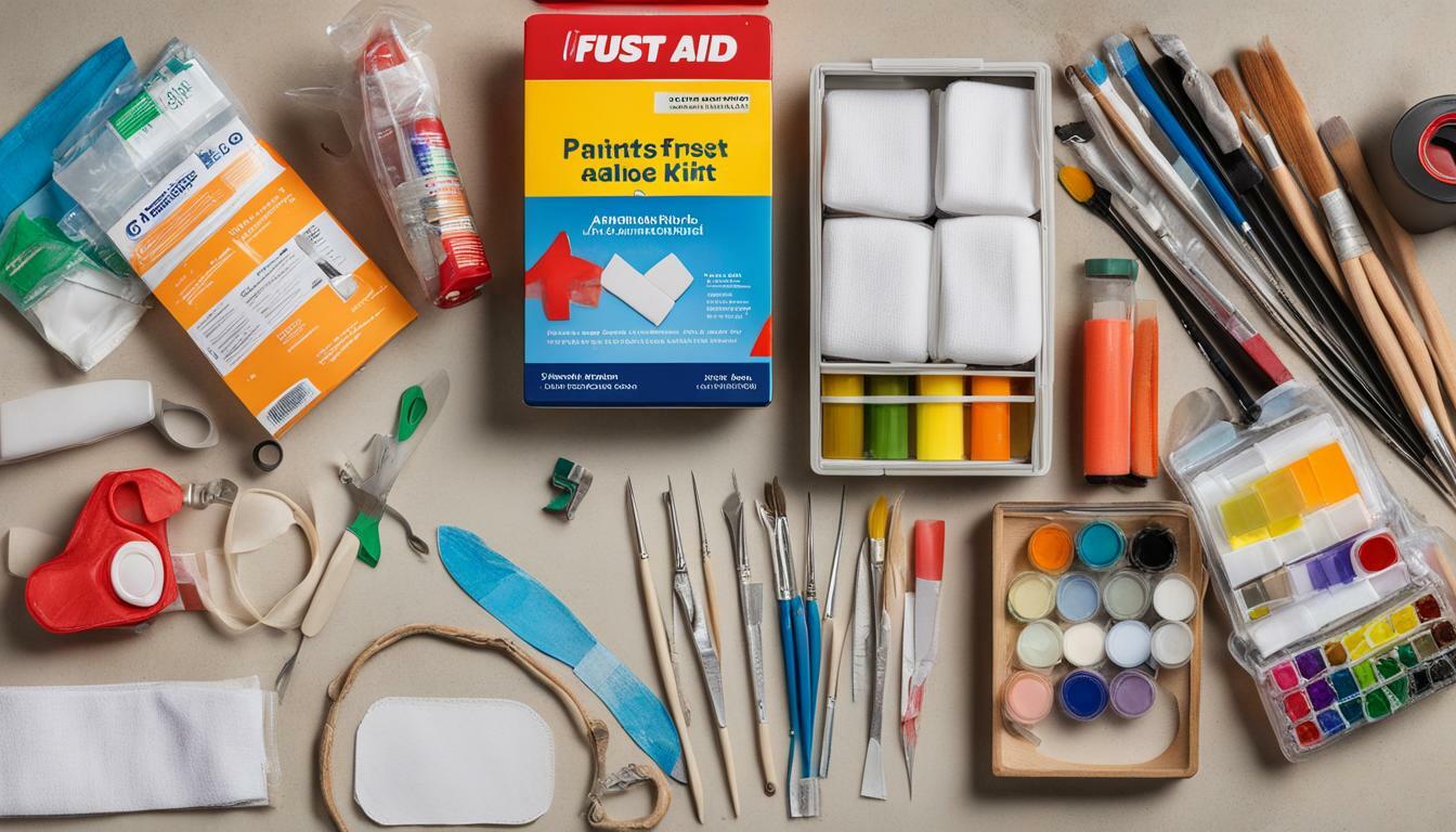 First Aid Kits for Adventure Painting Retreats: Artistic Expression Safety