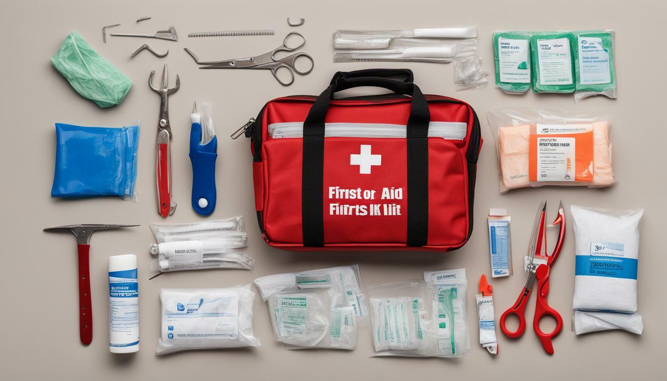 construction first aid kit