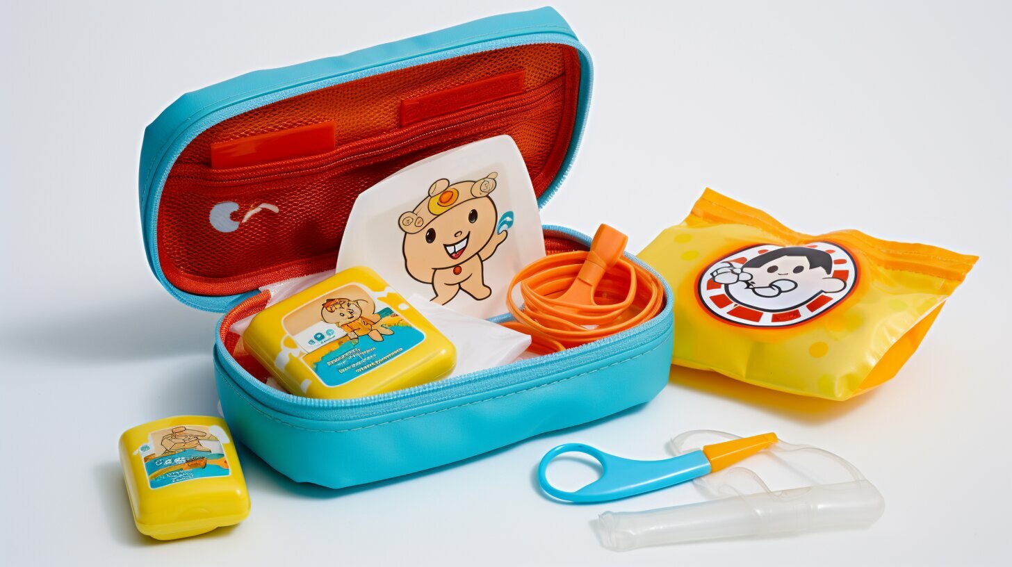 child-safe first aid kit