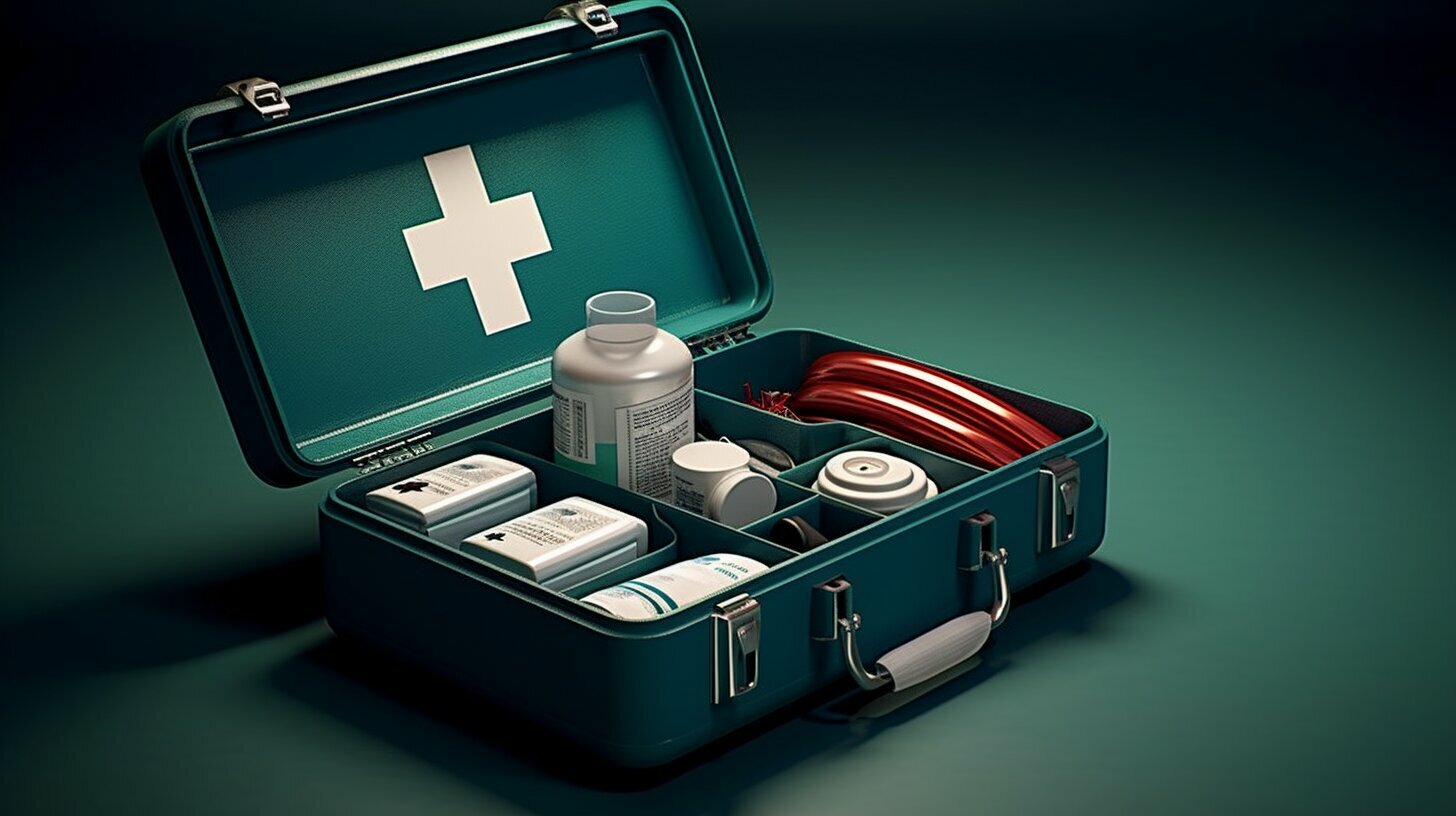 cue sports-inspired first aid kit