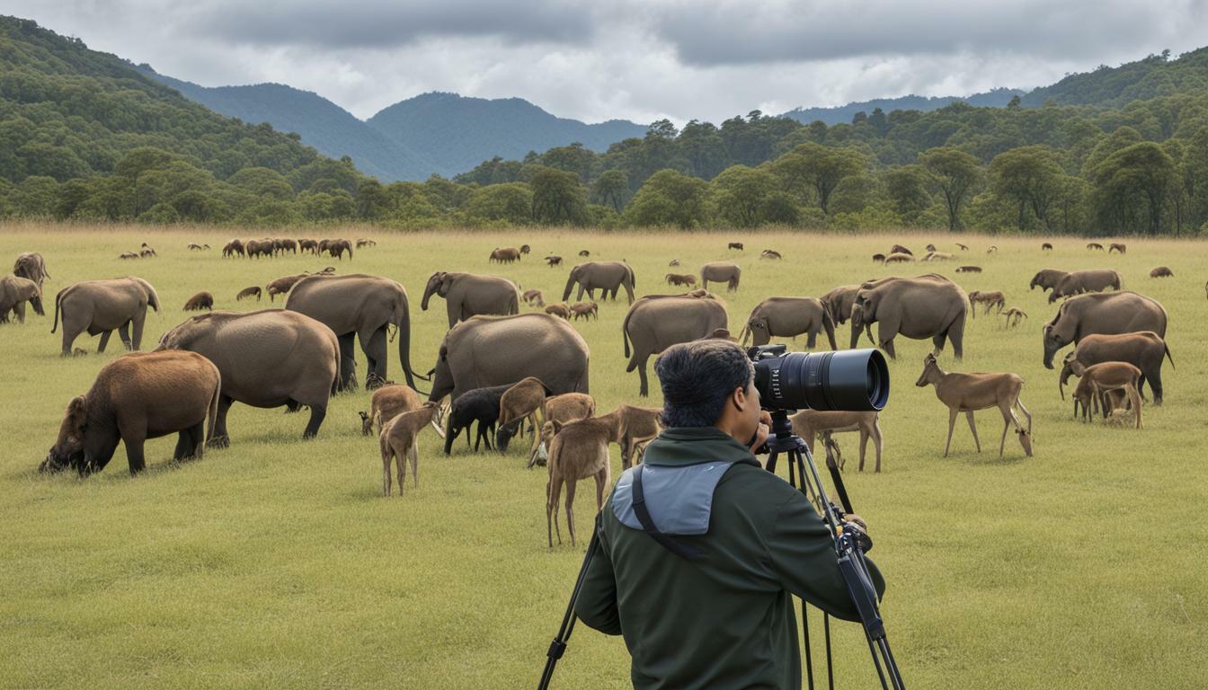 animal safety in wildlife videography image