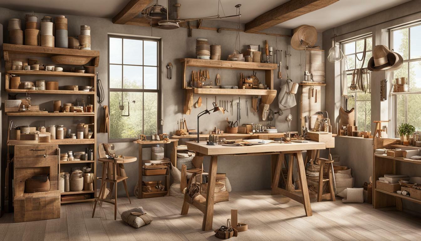 Artisanal Crafting Workspace