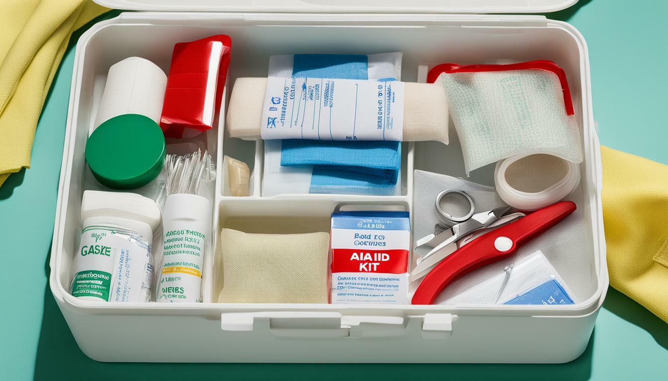 Basic first aid kit supplies