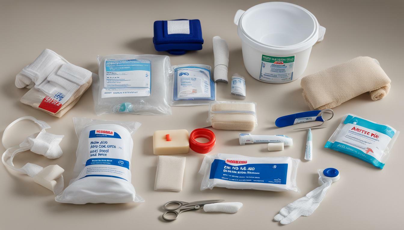 Basic First Aid Supplies for Kitchen Injuries
