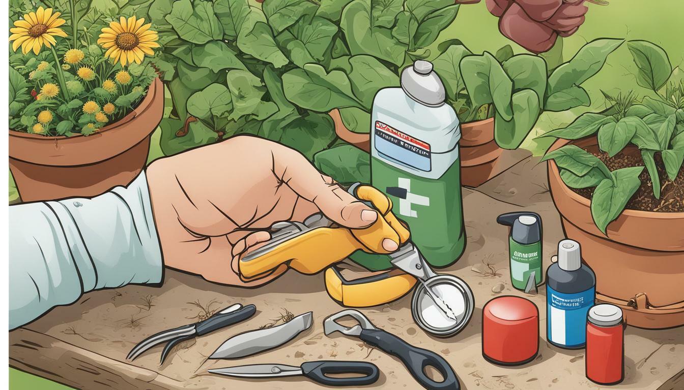 gardening first aid