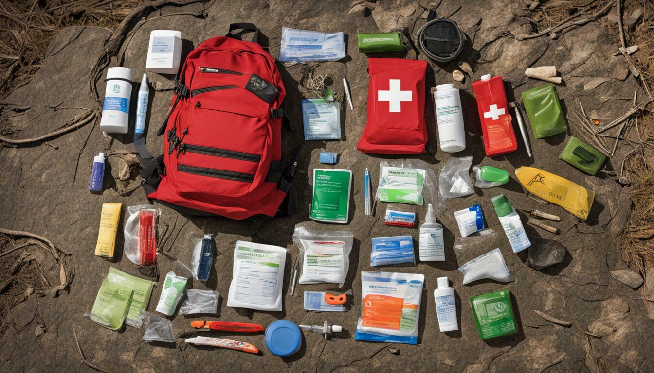 Geocaching first aid supplies