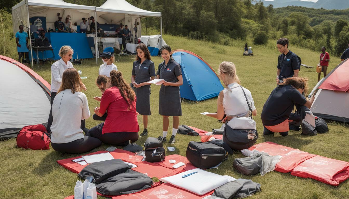 dance festival first aid