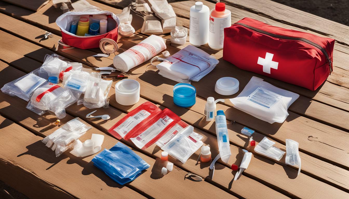 emergency medical supplies for outdoor dance festivals