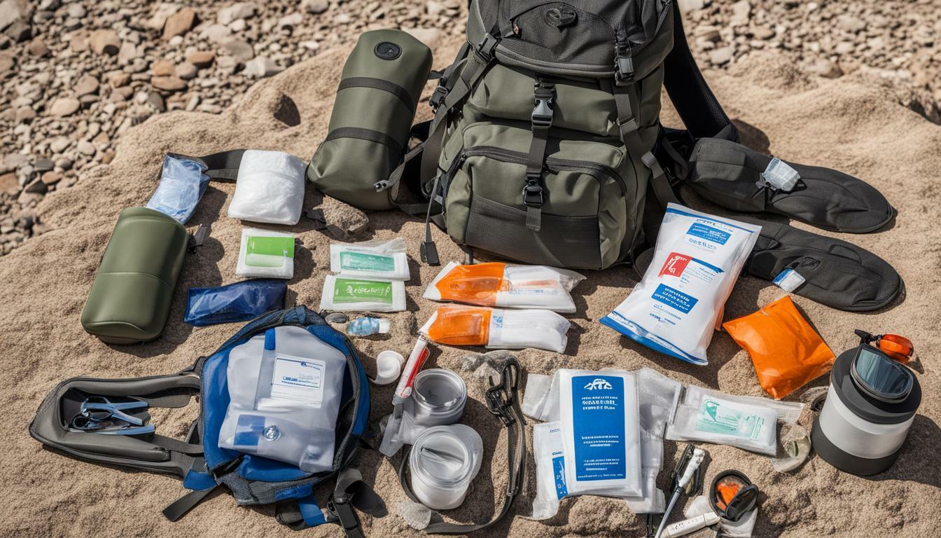 emergency medical supplies for trail riding