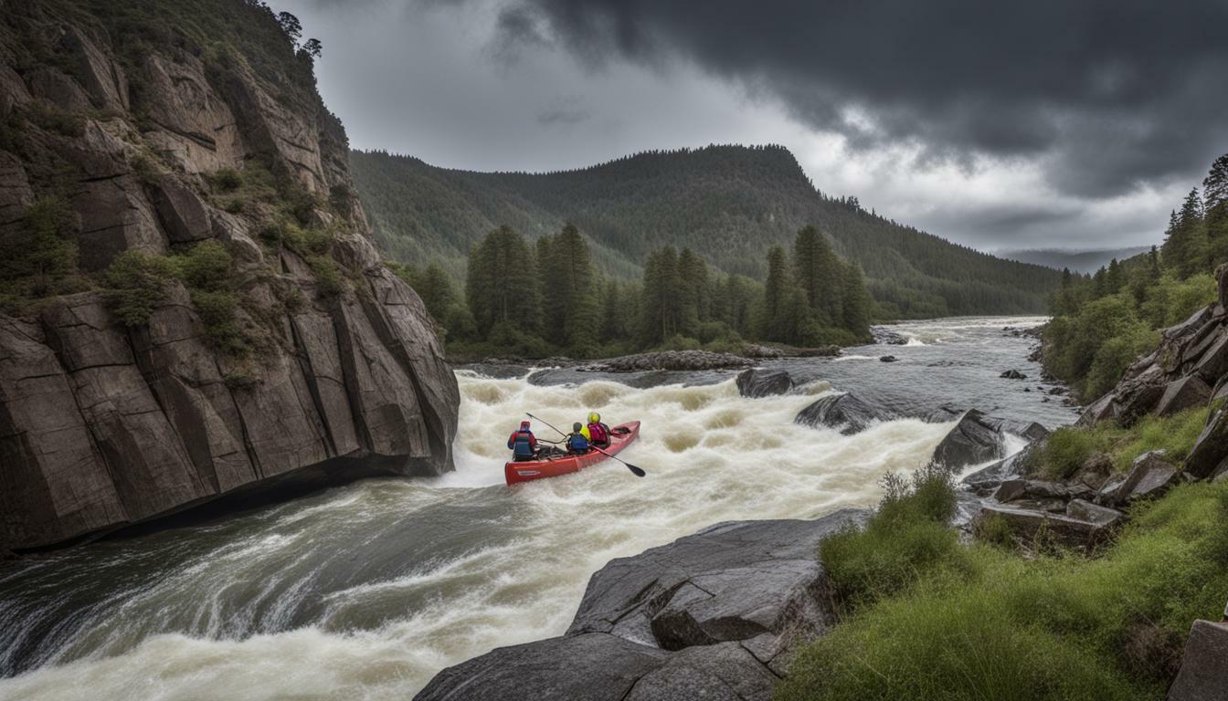 Emergency situations on canoe tours