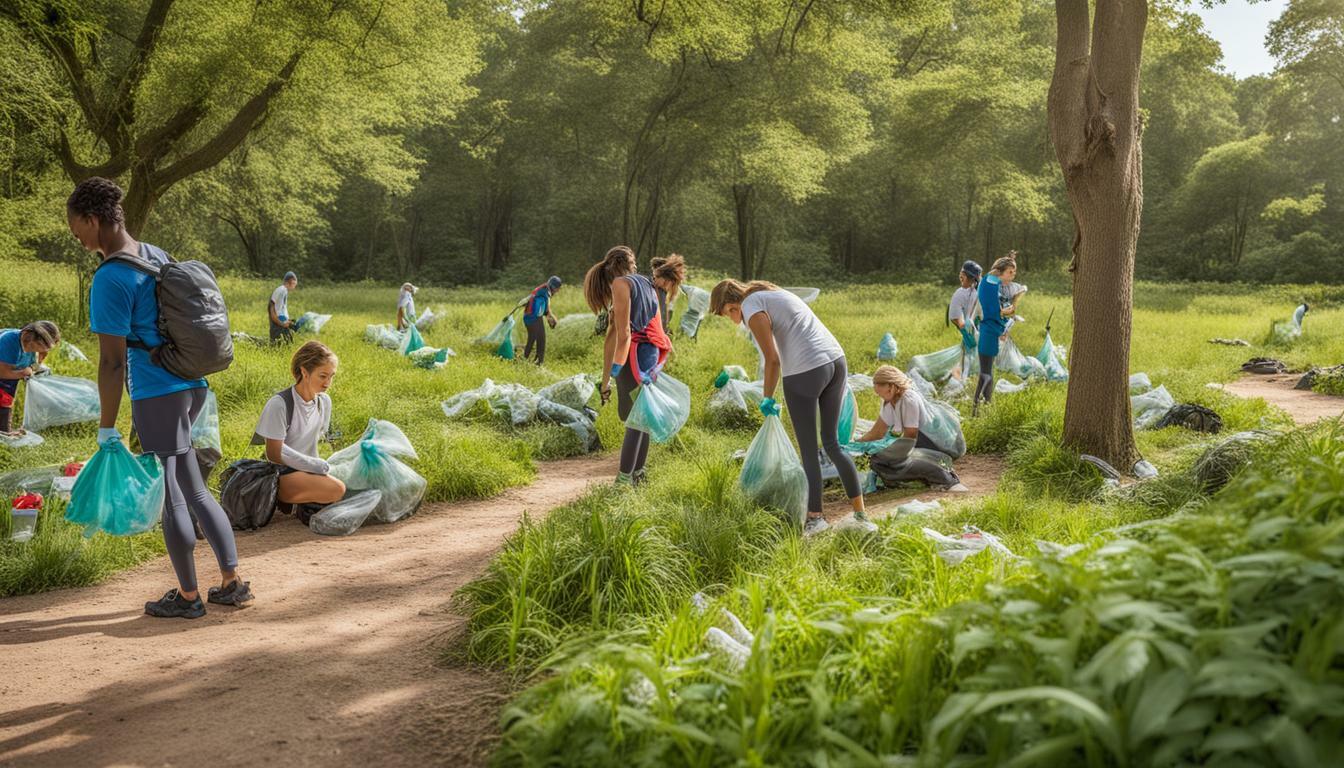 Eco-Friendly Park Clean-Up