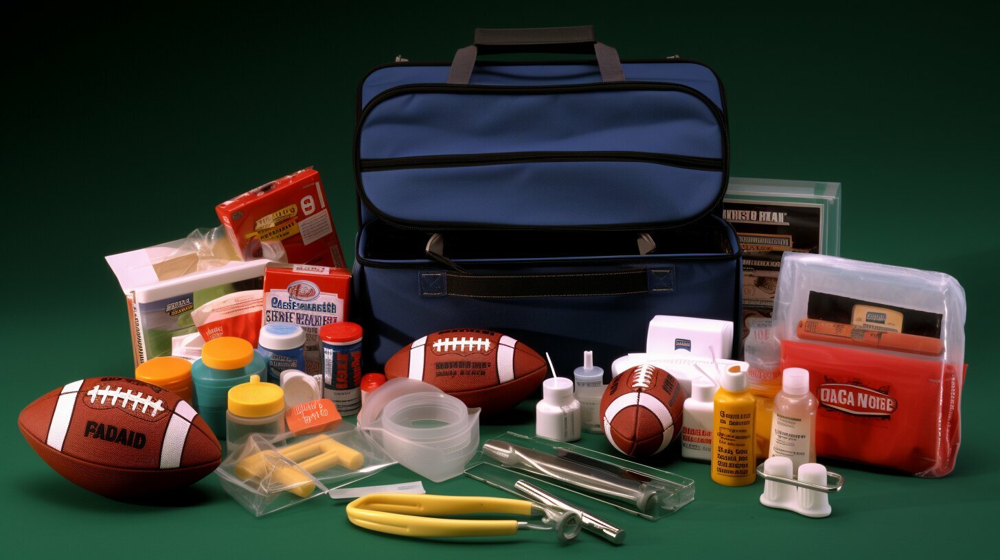 football first aid kit