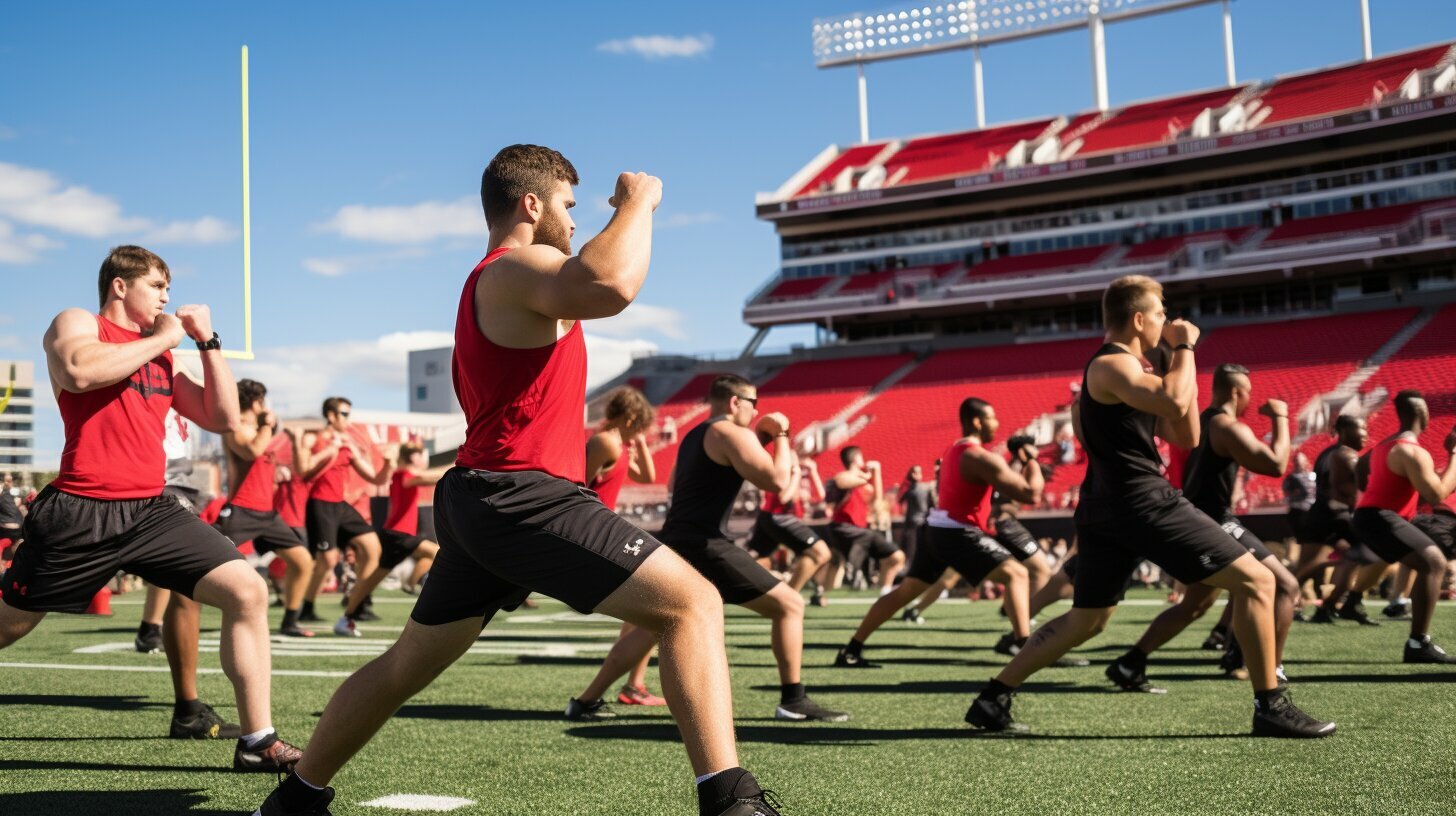 football warm-up exercises