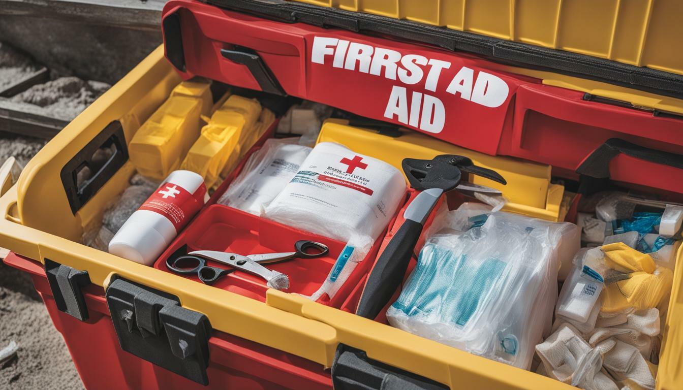 First Aid Kit for Construction Workers