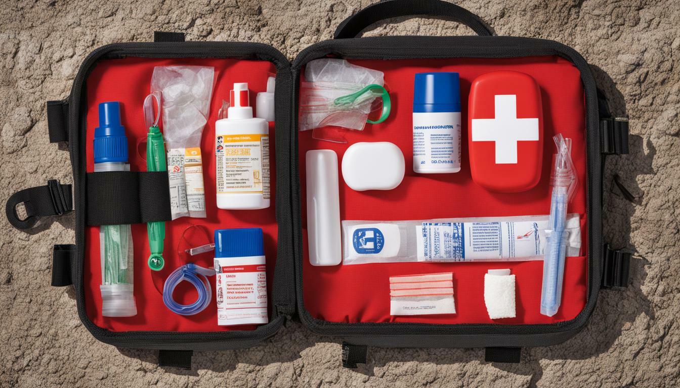 First aid kit for adventure art installations