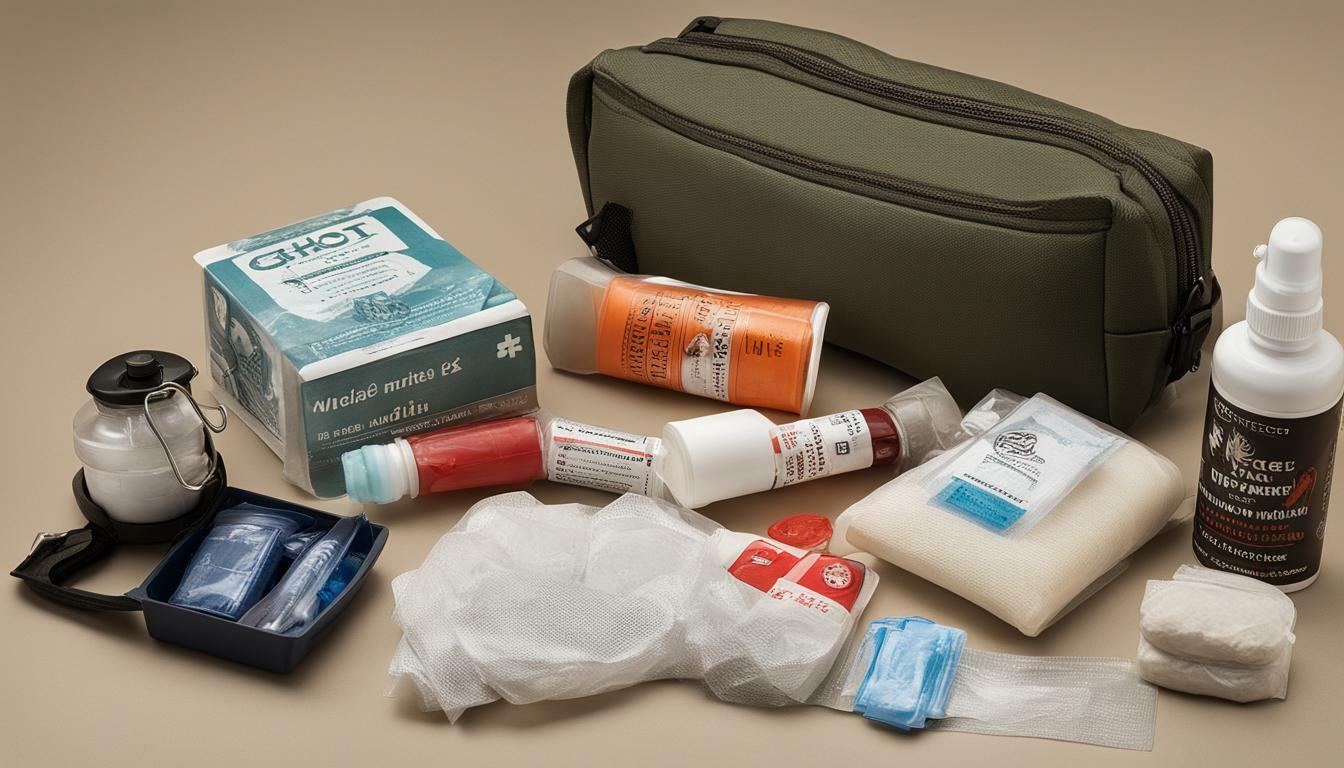 First aid kit for ghost tours