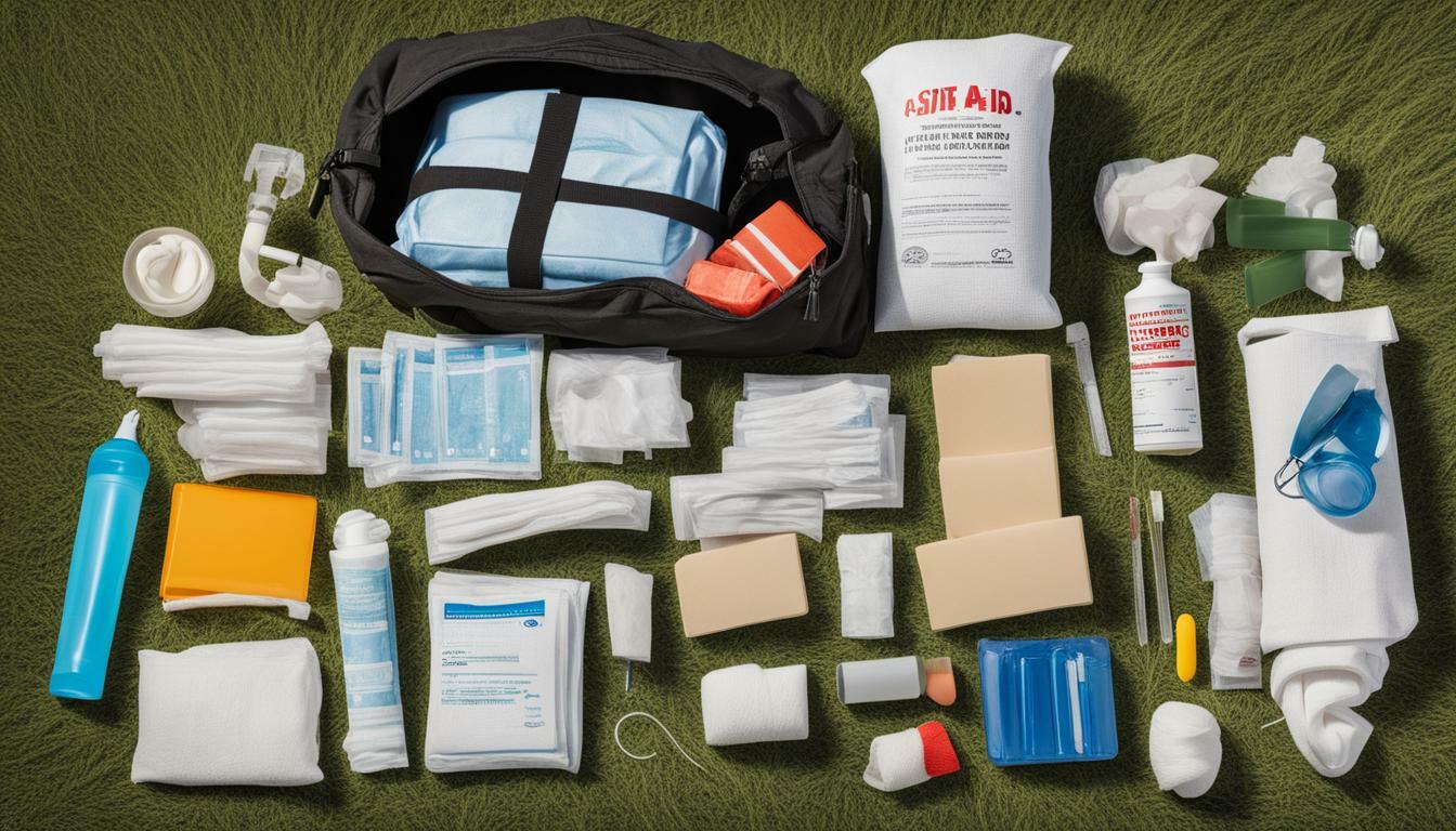 first aid kit for outdoor comedy improv classes