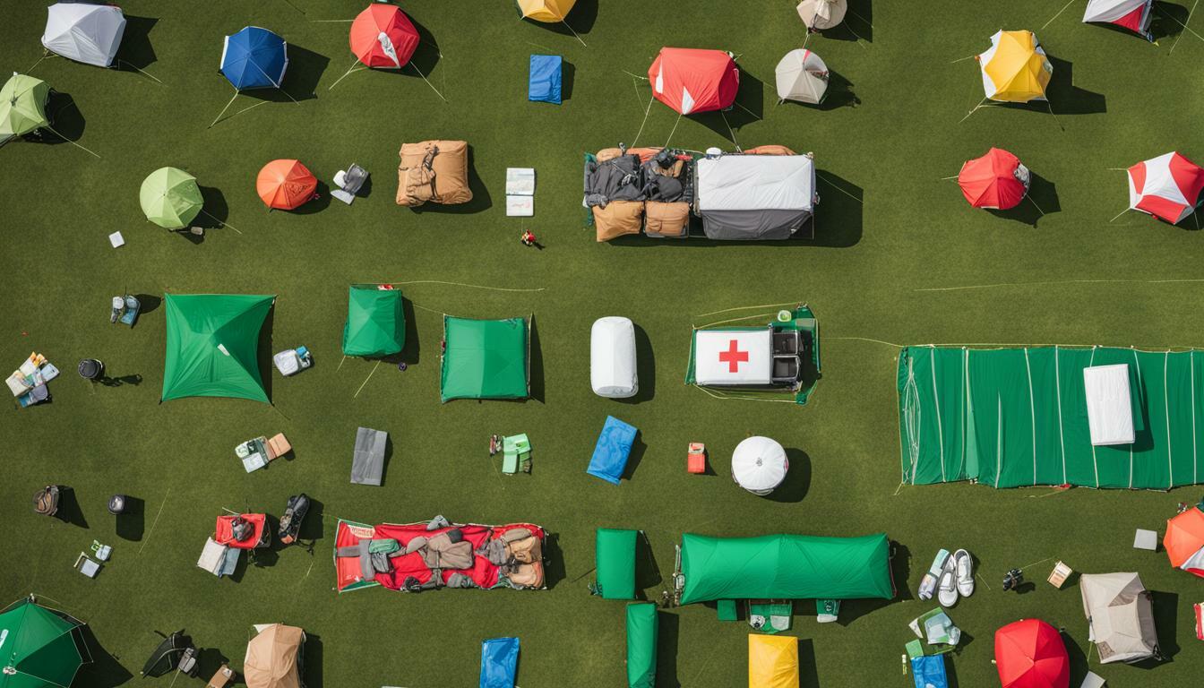 First Aid Kit for Outdoor Dance Festivals