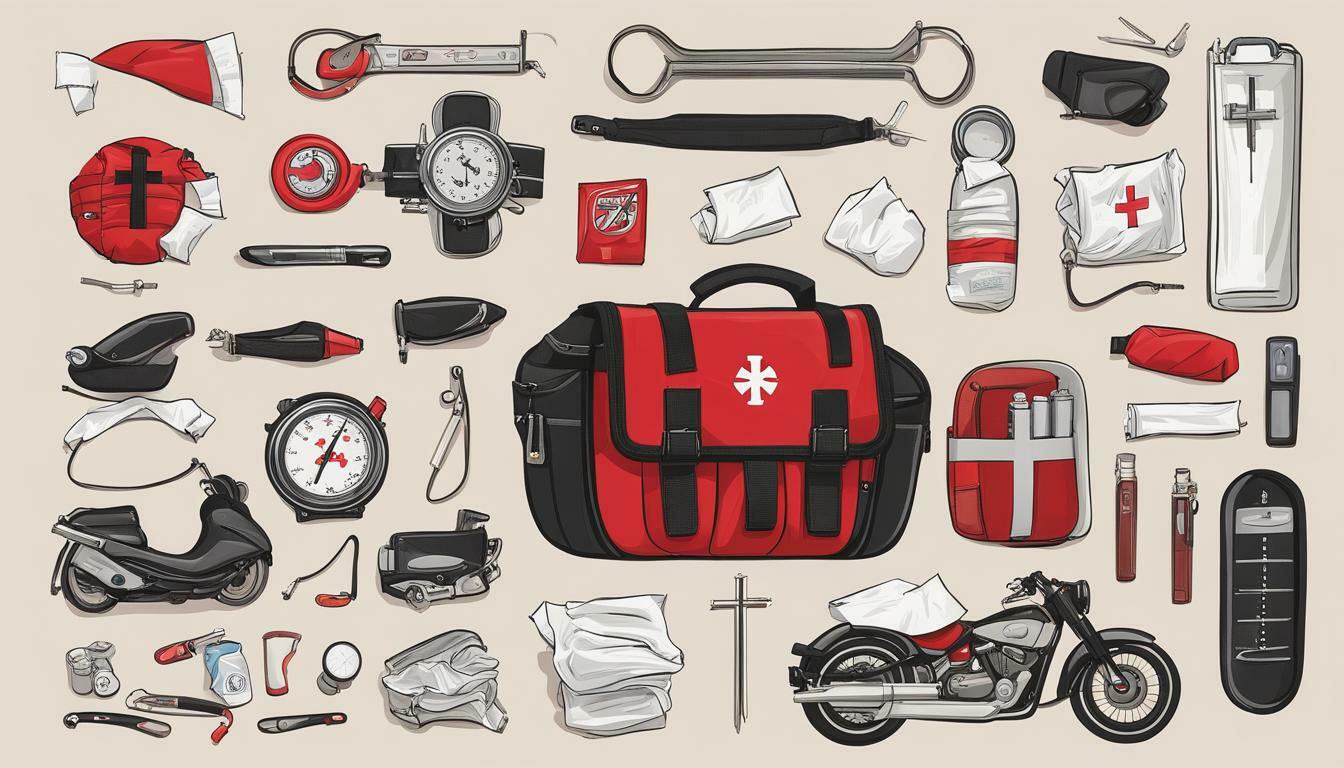 first aid kit for motorcycle road trips