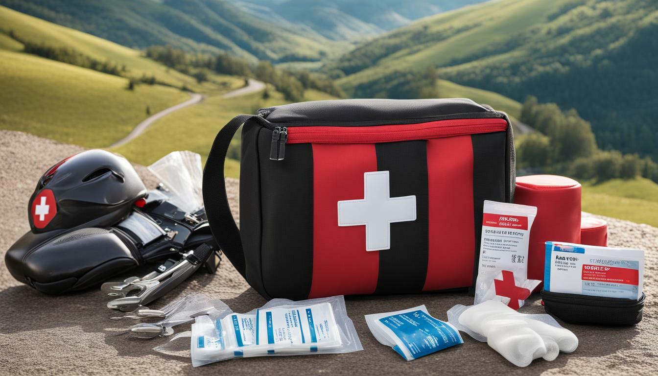 first aid kit for motorcyclists