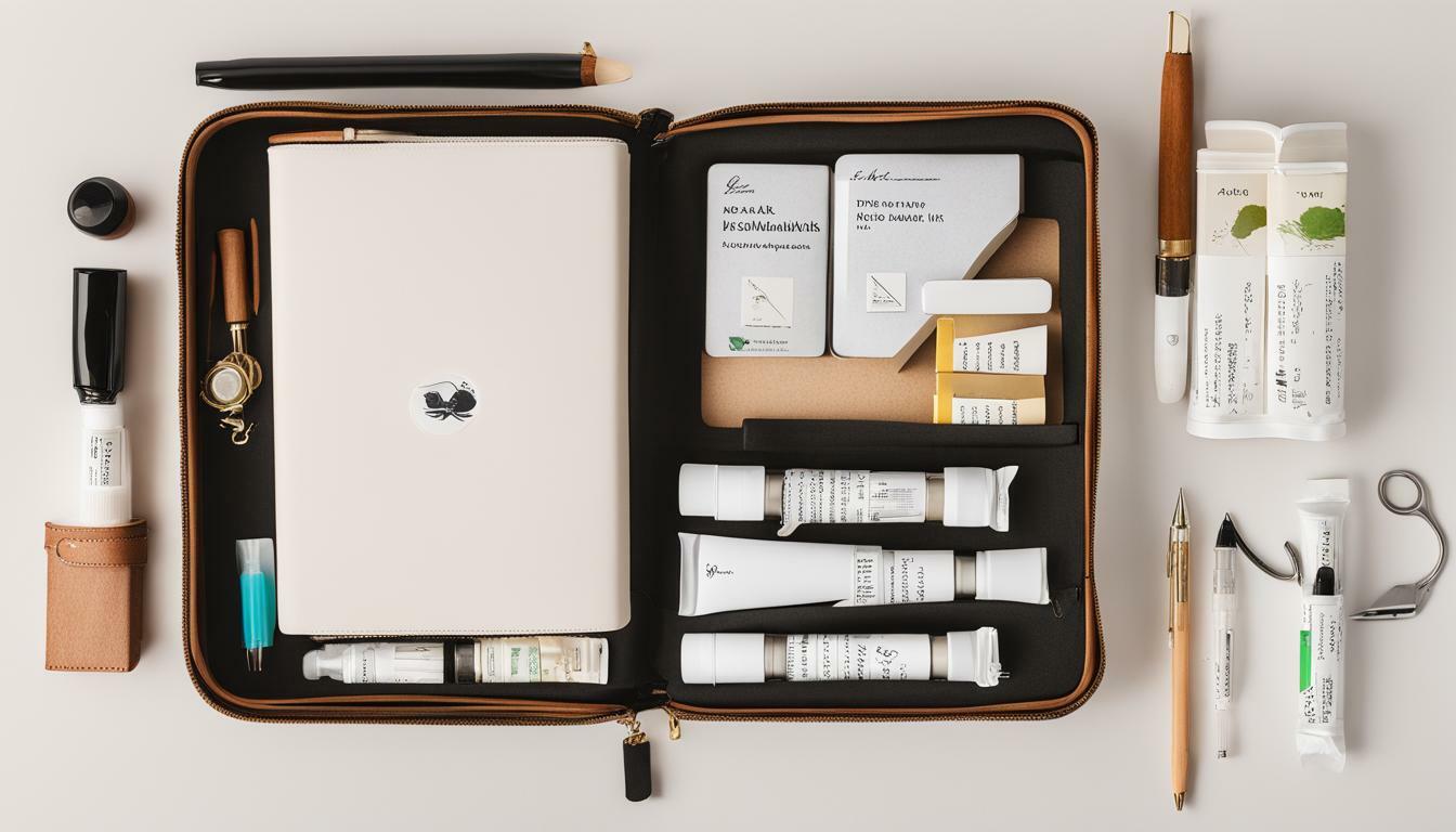 first aid kit for remote calligraphy workshops