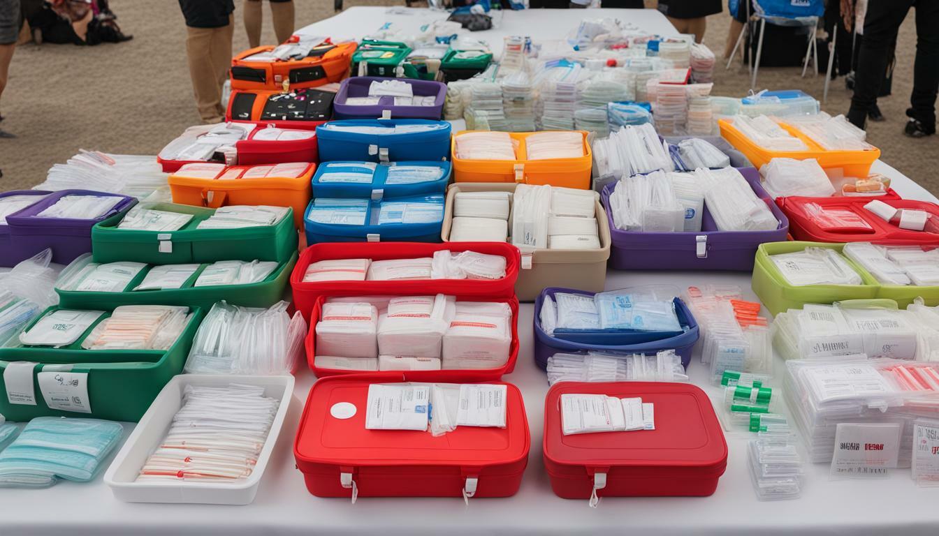 First Aid Kits for Music Festival Organizers