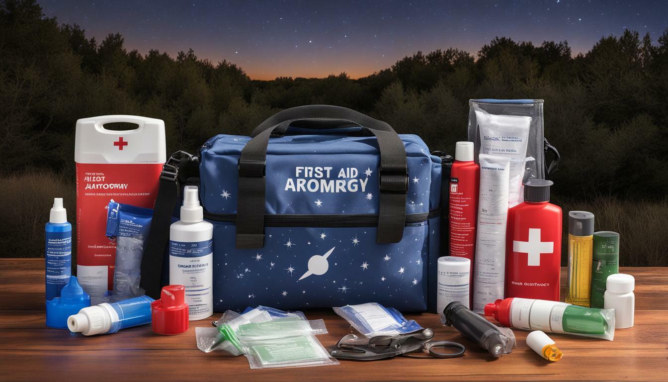 First Aid Kits for Outdoor Astronomy Clubs
