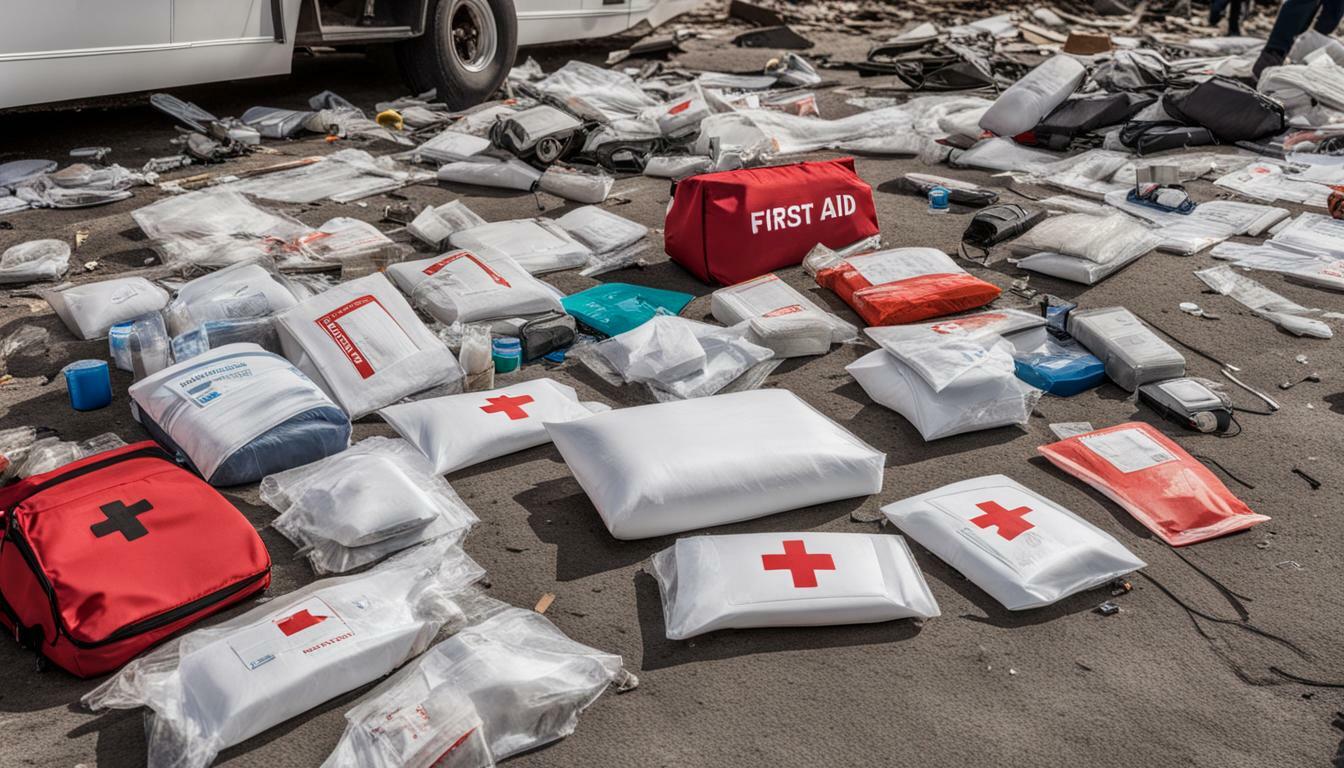 first aid kits in a disaster recovery situation