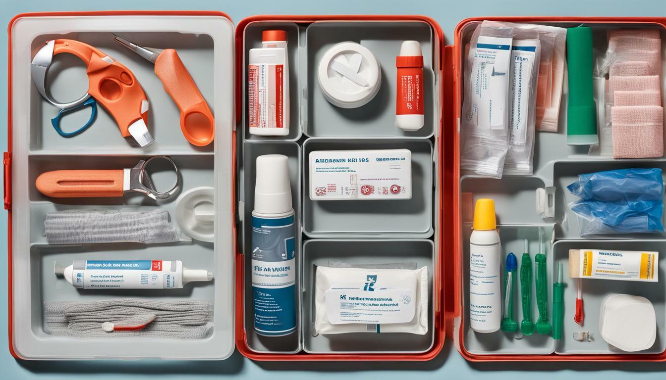 how to replace items in a first aid kit