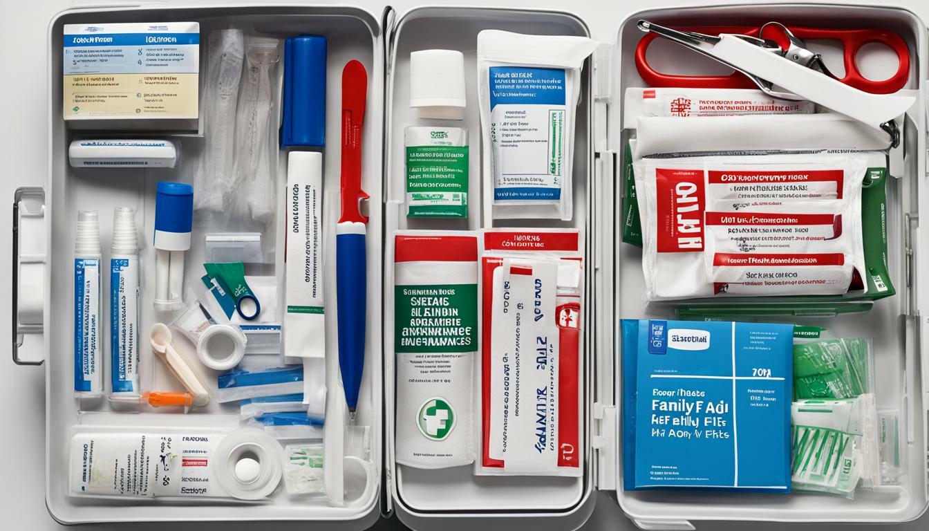 High-quality family first aid kits