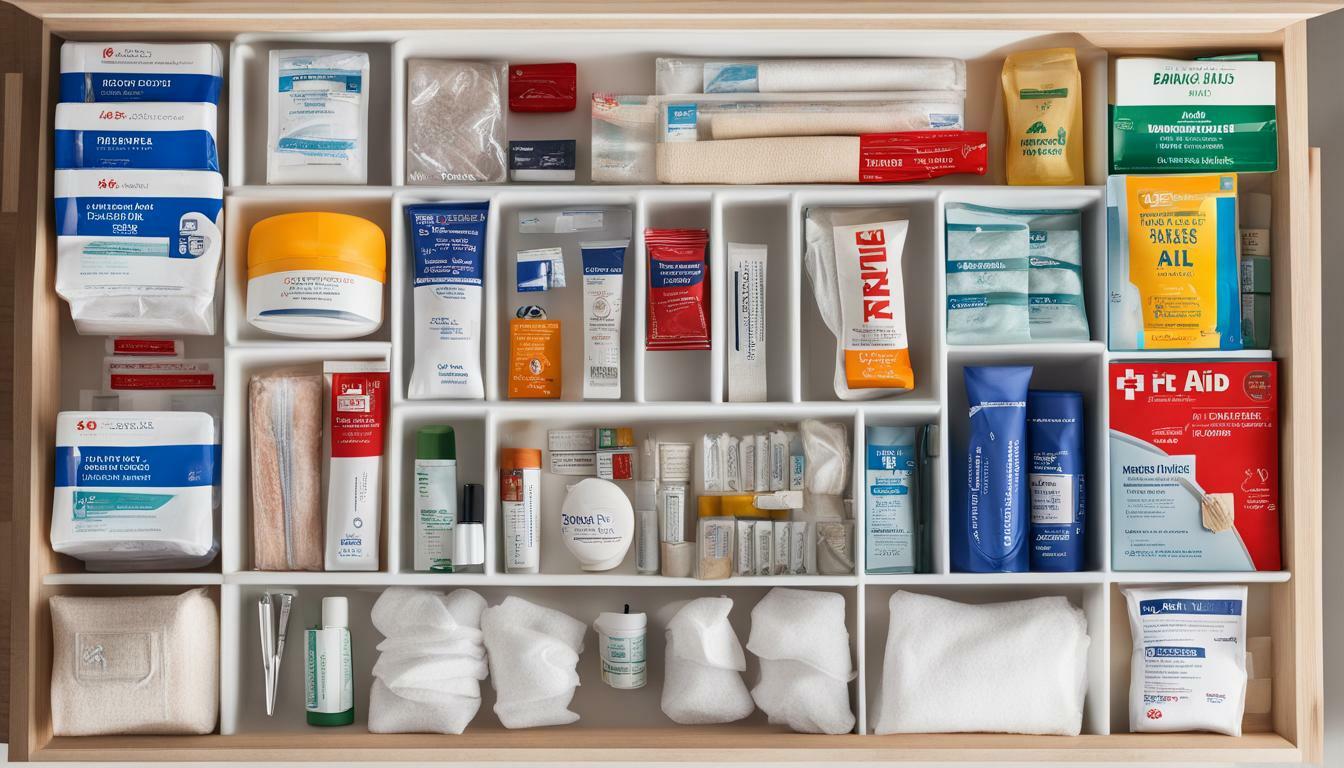 organizing your first aid kit