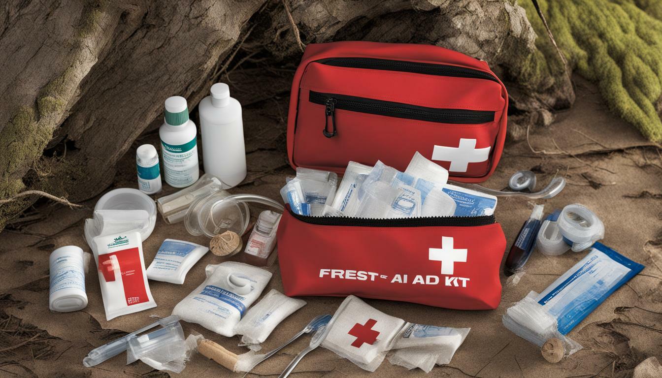 Outdoor workshop first aid kit