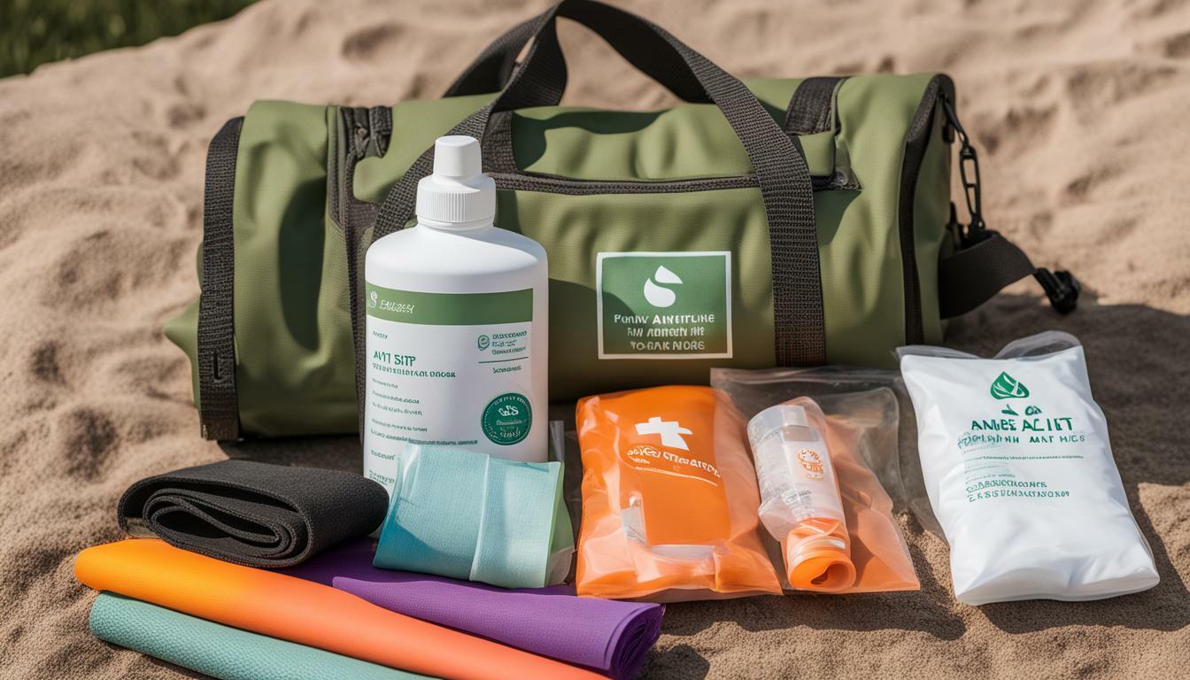 outdoor yoga first aid kit