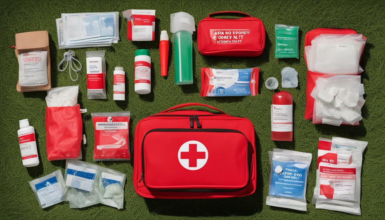 outdoor comedy first aid kit