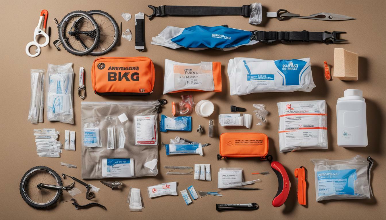 Mountain Biking First Aid Supplies
