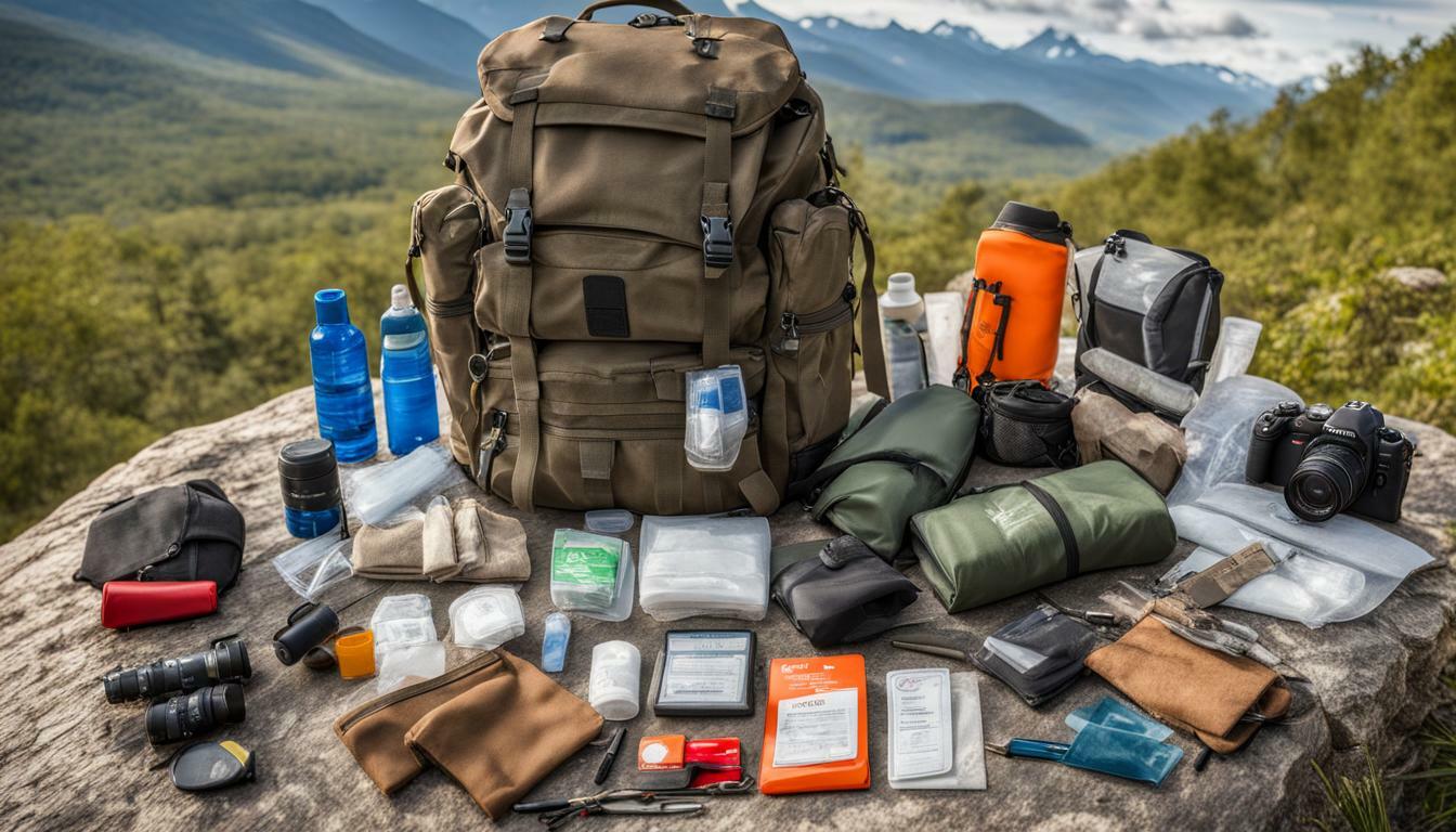 Nature photography first aid kit