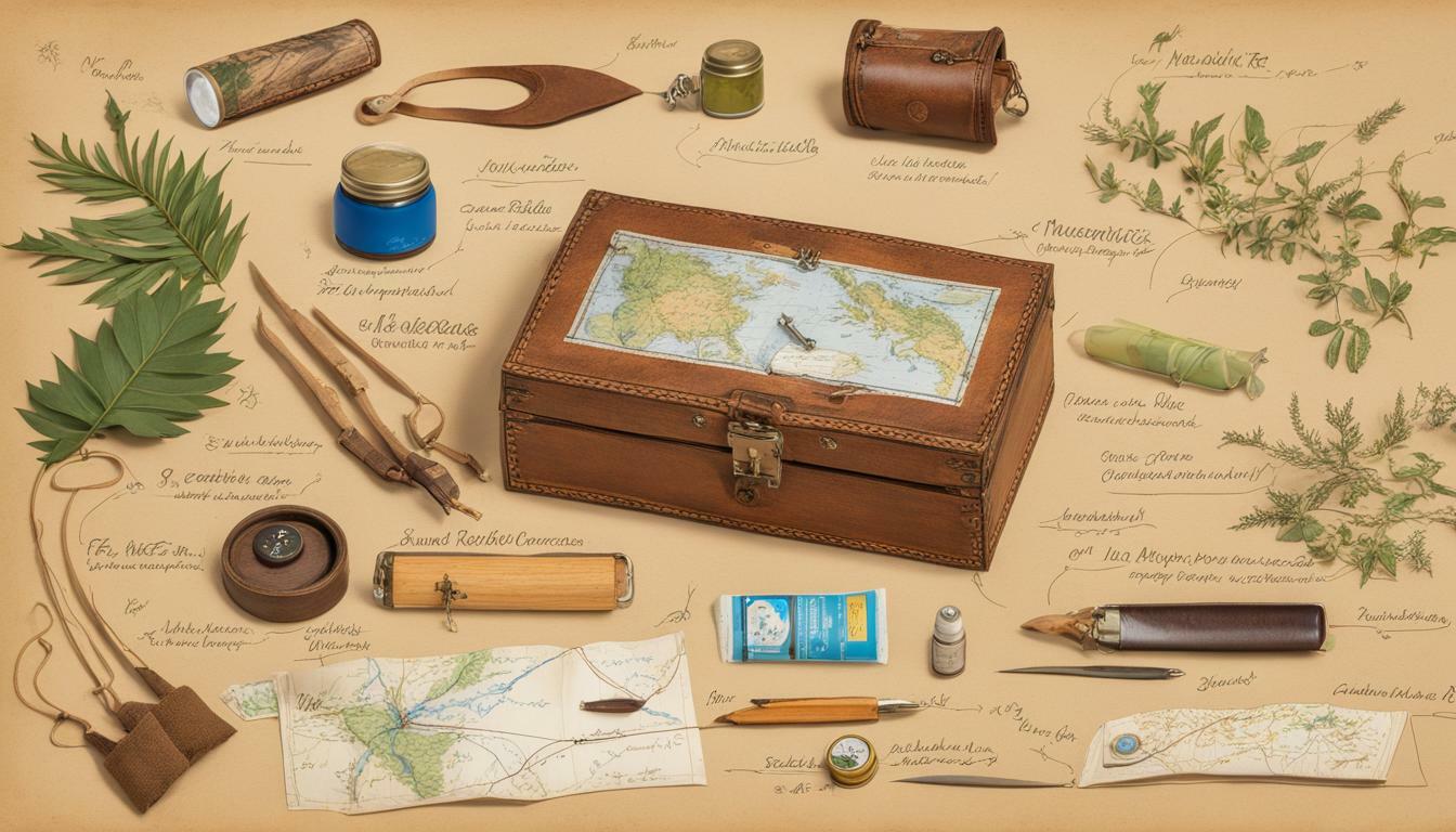 nature-themed first aid kit