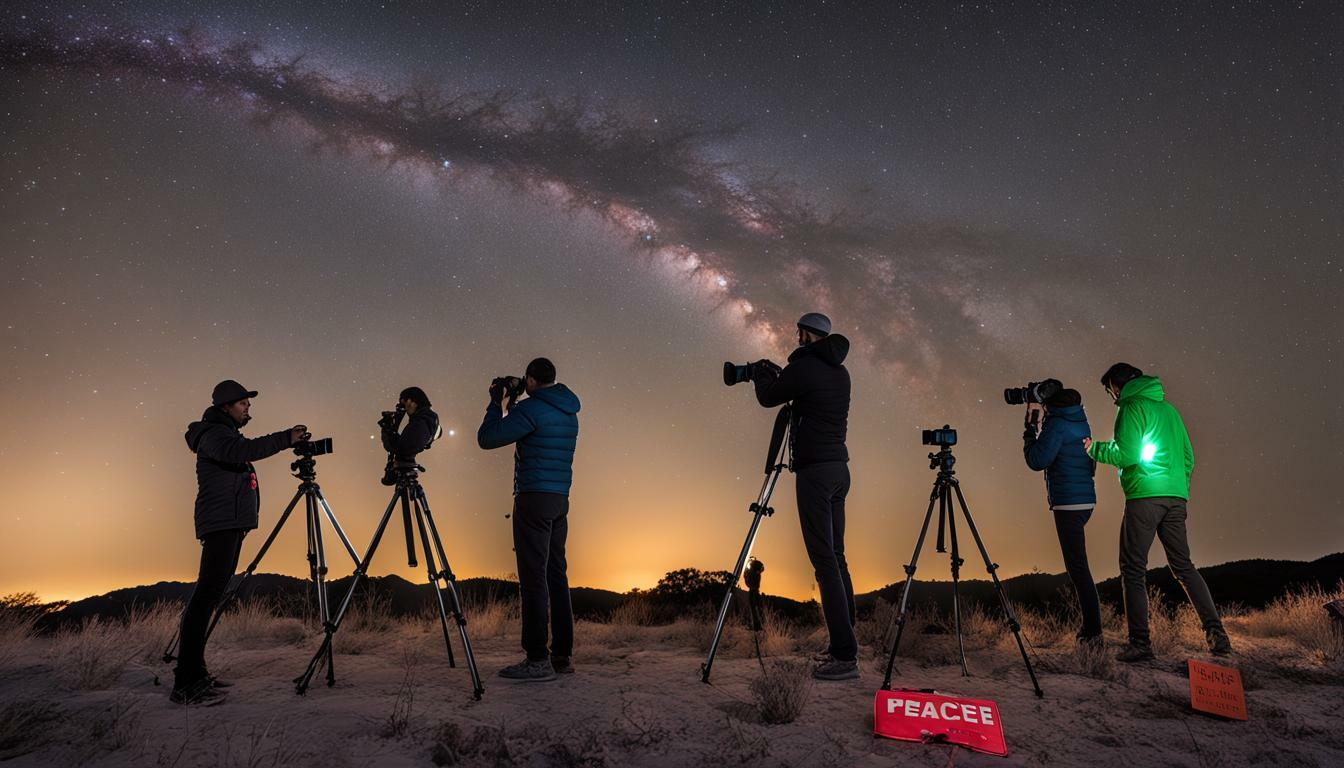 Night Sky Photography Etiquette
