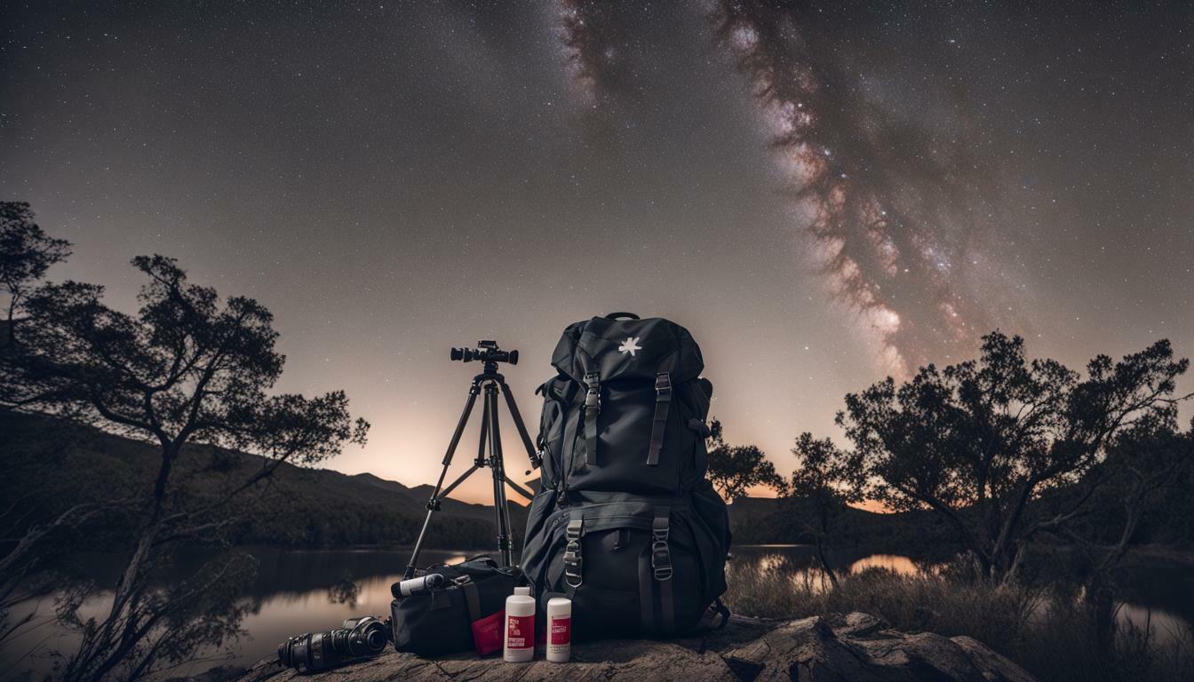 Night Sky Shooting First Aid Supplies