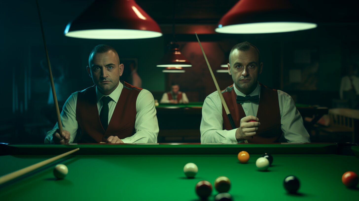 snooker and pool players