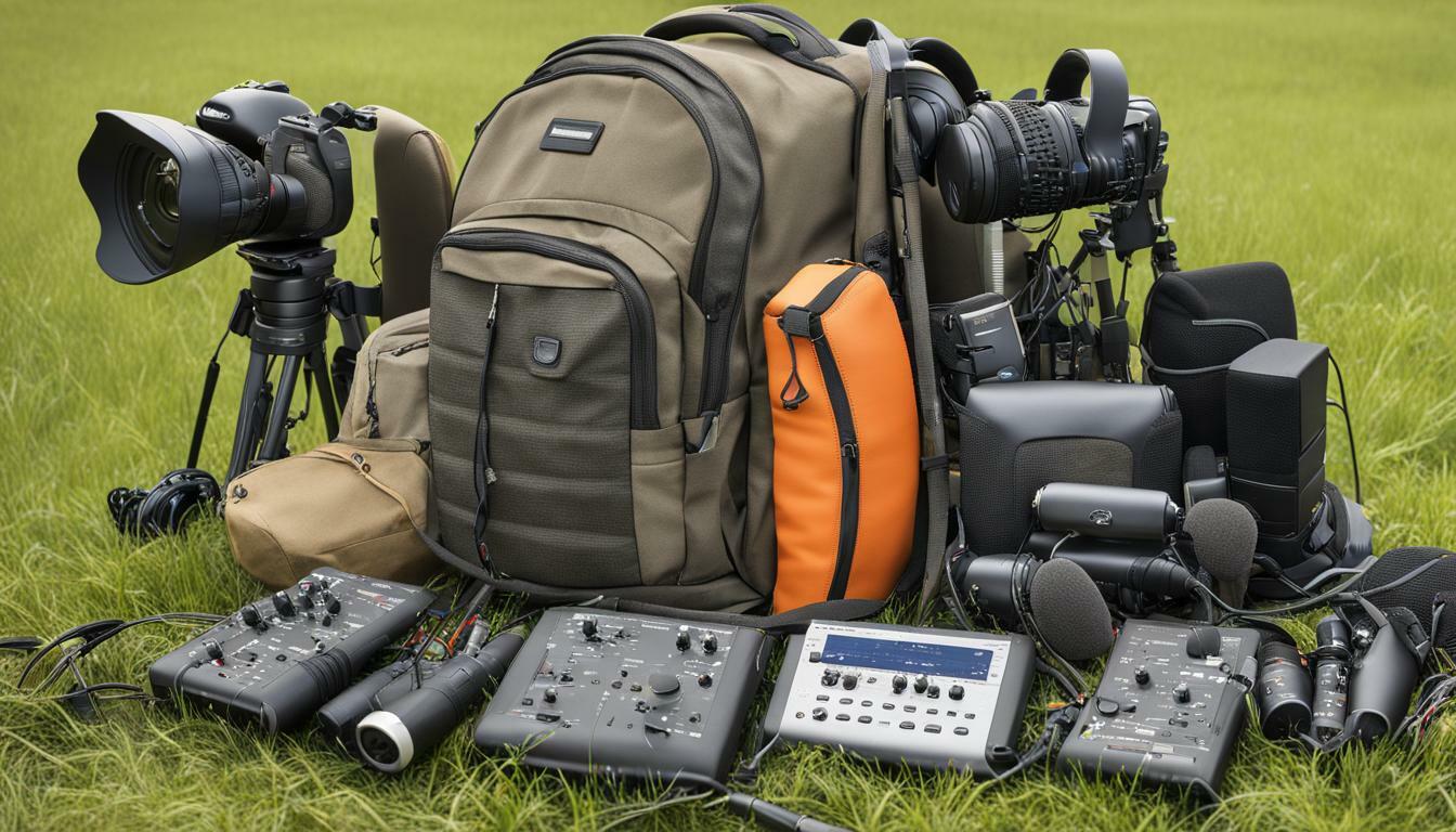 sound recording gear for wildlife sound recordists