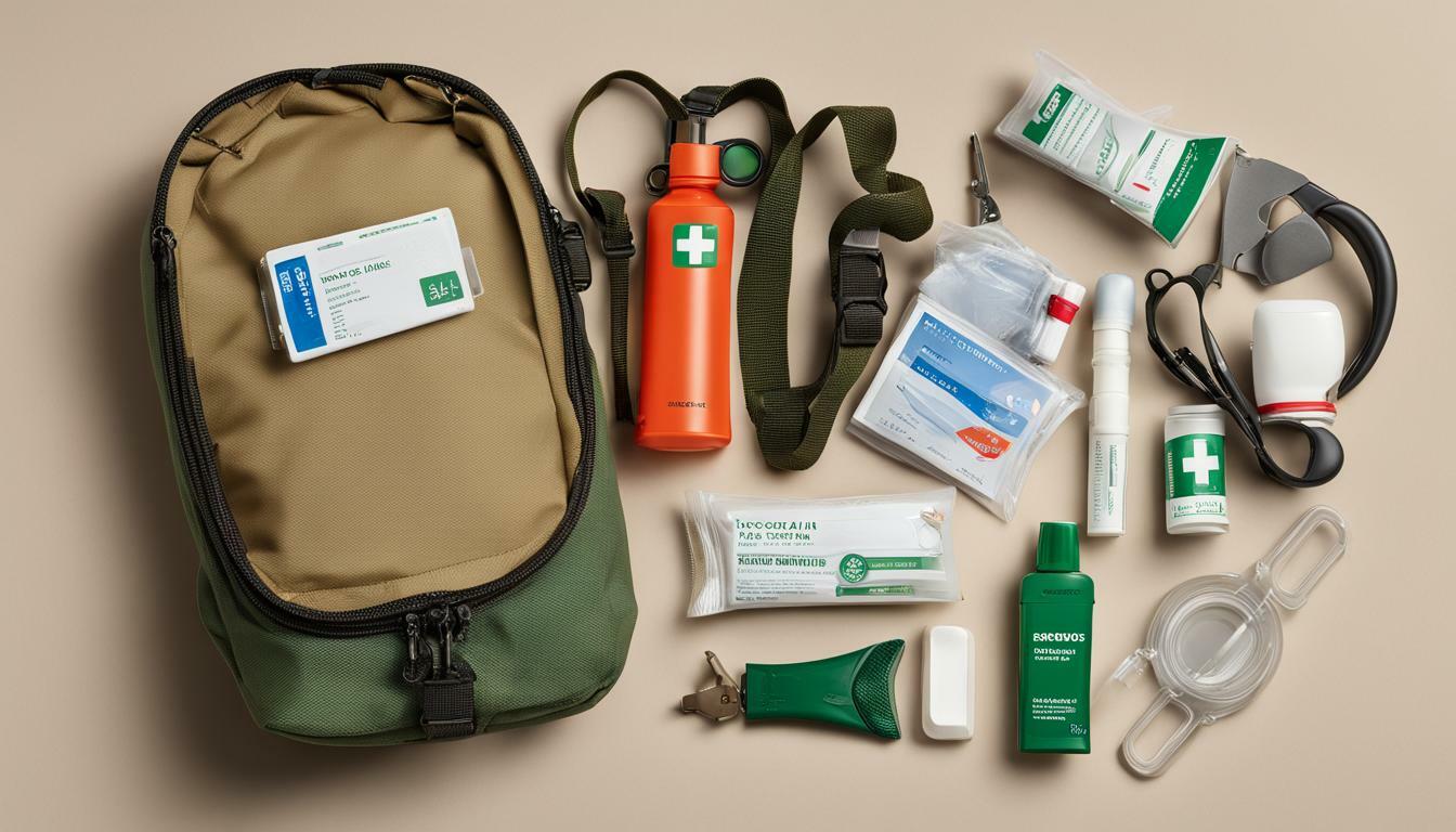 Scenic photography first aid kit