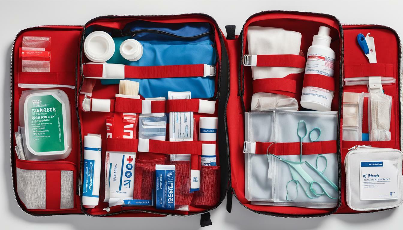 spacious first aid bag