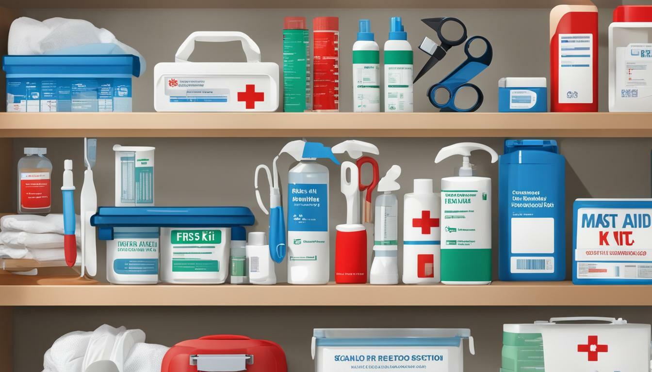 storing a first aid kit