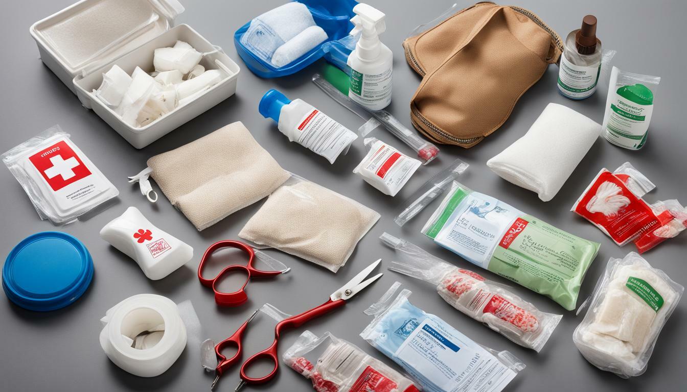 Pet first aid kit for different types of pets