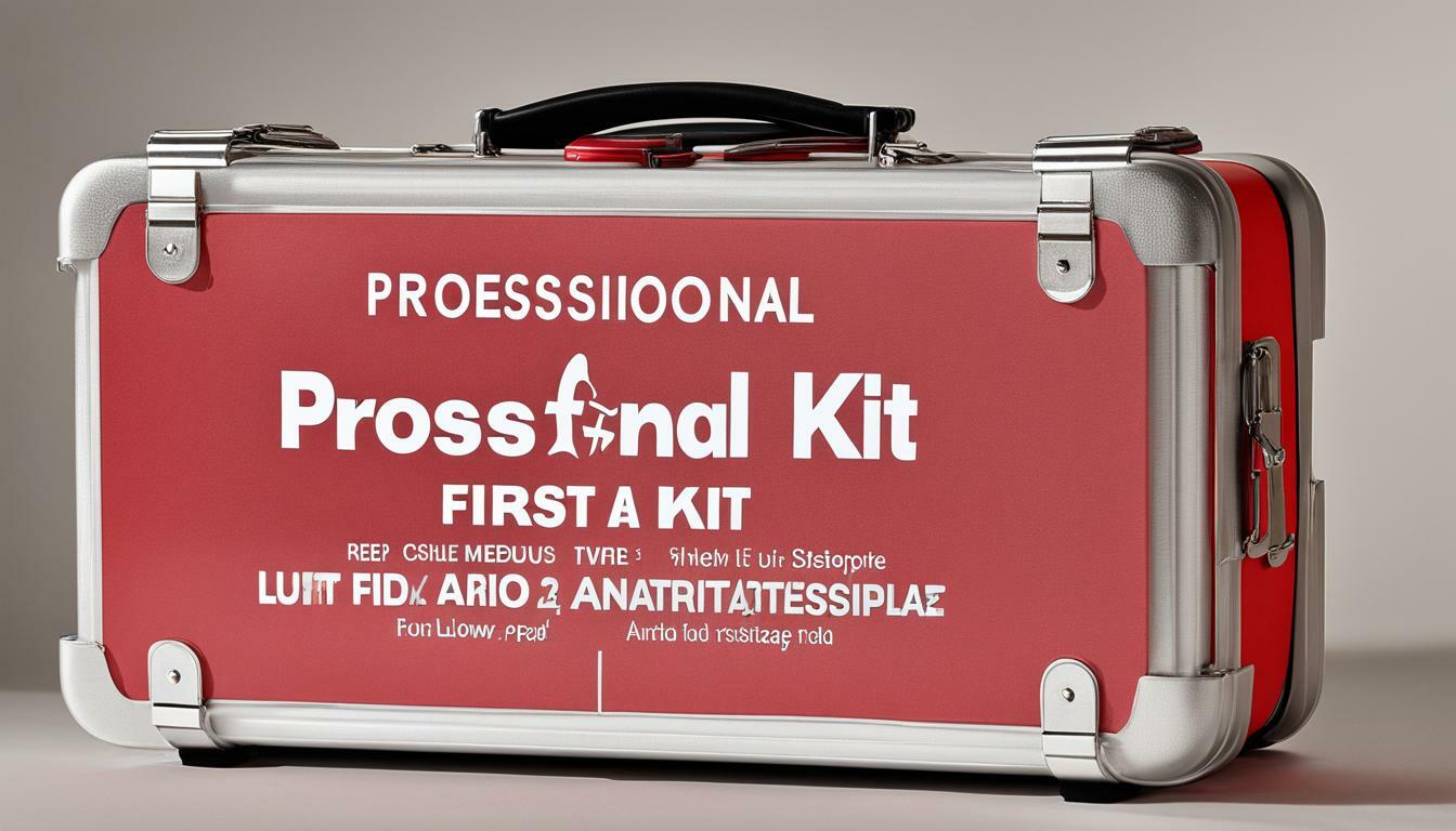 Professional first aid kit