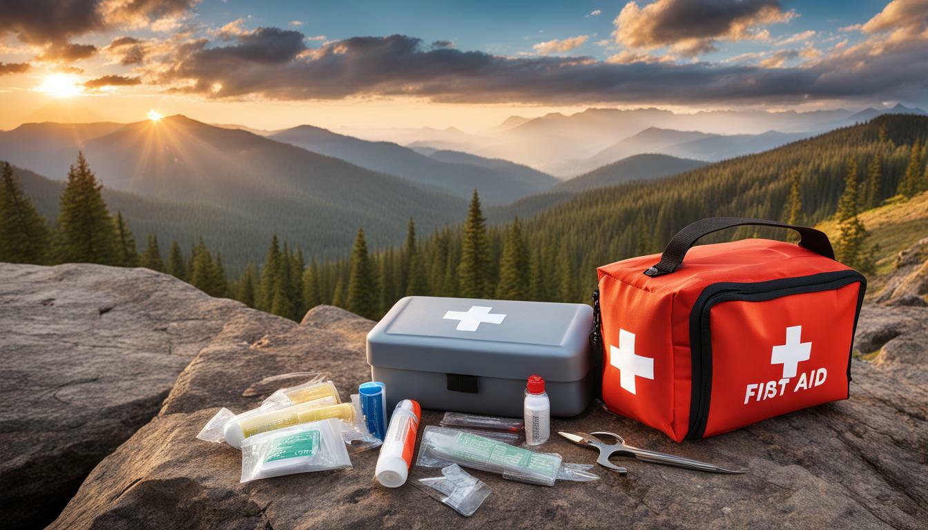 Reflective First Aid Kit for Adventure Camps
